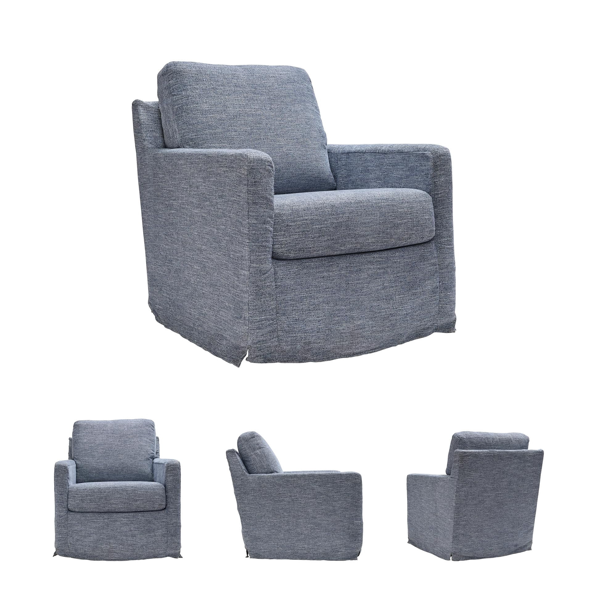 Ashley Furniture Nenana Swivel Glider Accent Chair, Next-Gen