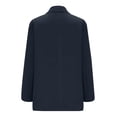 thumbnail image 3 of Women's Single Breasted Blazer Jackets Casual Dressy Open Front Long Sleeve Lapel Collar Business Work Office Jackets, 3 of 4