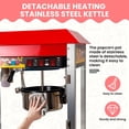thumbnail image 5 of SnackMax Commercial Grade Popcorn Machine, 1300W 110V 8Oz Heavy Duty Popcorn Maker, Red Countertop Popper for Cinema Amusement Park Street Vendor School Events Business, 5 of 8