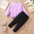 thumbnail image 7 of HCNTES Winter Baby Girl Clothes Toddler Child Girls Outfit Sets, Warm Cute Print Fall Winter Casual Sweatshirts and Pants for Girls, 7 of 7