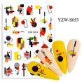 thumbnail image 3 of Exclusive Offers: Gel Nails Tips, Geometric Face Strap Adhesive Nail Sticker Fruit Nail Sticker, Clear Fake Nail, Paper Akmoler, 3 of 9