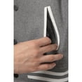 thumbnail image 6 of X RAY JEANS  Boy's Wool Varsity Bomber Jacket With Grainy PU Sleevees, Grey/White, S, 6 of 10