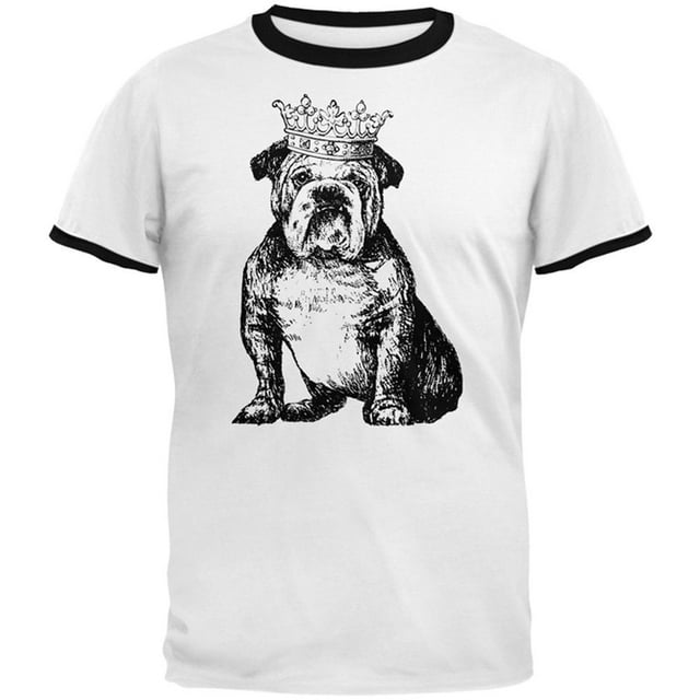 T-shirt Homme British Bulldog Crown Ringer