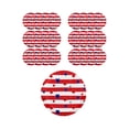 thumbnail image 1 of Wozhuo American Flag Tableware 25PC Disposable Paper Plates Patriotic Party Decor, 1 of 6