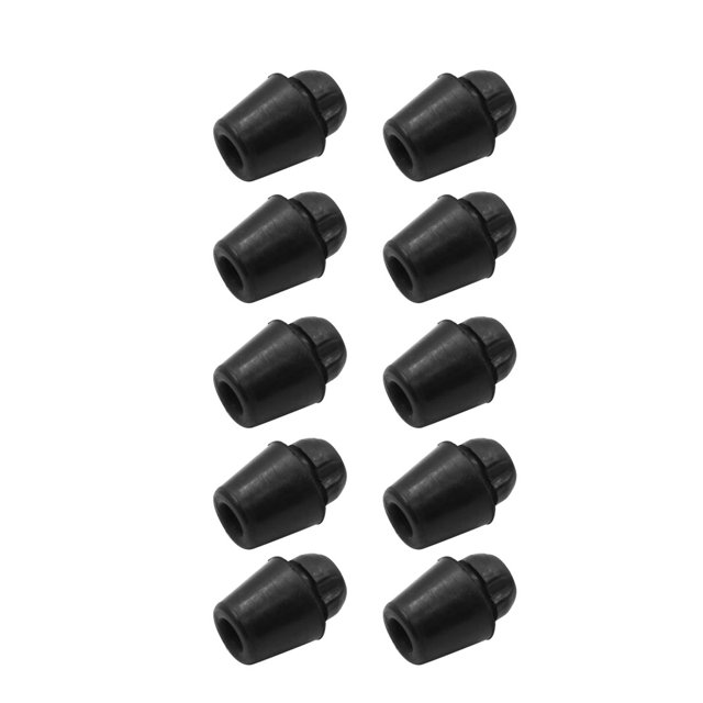 Amortiguador De Bloque De Goma De Montaje Amortiguador Para Capó De Puerta 10Pcs 14x19mm Unique Bargains Montaje de búfer