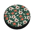thumbnail image 4 of Xecao Lilies Flowers for Tire Covers: Waterproof, dust-proof, and universally fitting for trailers, SUVs, 4 of 8
