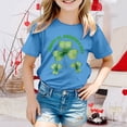 thumbnail image 2 of lnmuld Cute Tops St Patricks Day Toddler Casual Short Sleeve Tee for Boys and Girls Irish Themed Kids Top Size:4-5 Years, 2 of 4