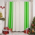 thumbnail image 2 of Shower Curtains Sets for Bathroom Decor St. Patrick's Day Minimalist Art Waterproof Bathroom Curtain with Hooks, Geometric Green Stripe Line on Beige for Bathroom Decor,60x72IN, 2 of 9