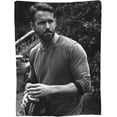 thumbnail image 2 of Ryan Reynolds Throw Blanket Fleece Blanket Soft Cozy Flannel Blanket Lightweight Plush Blanket (3Sizes), 2 of 6