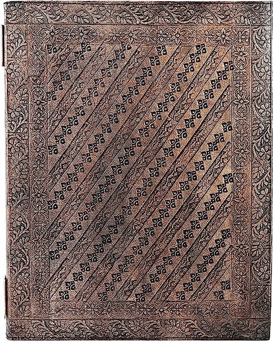 OVERDOSE Tajmahal Vintage Leather Journal - Handmade Antique Journal For Students & Office For Men Women Diary Leather Sketchbook Drawing - Size 10 X 13 Inches | 25 X 33 cm