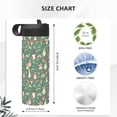 thumbnail image 4 of Pofeuu Mushrooms Gnome Print 18oz Sports Insulated Kettle, Sports Bottle Water Bottles For Men Women For Gym Hiking Camping Running Mountain Bike Outdoor Sports, 4 of 8