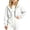 White, variant on Atogsazn Kids Girls Full Zip Cropped Hoodies Casual Long Sleeve Hooded Sweatshirt Fleece Jogger Jacket Fall Tops Hot Pink 5 Years Fashion