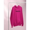 thumbnail image 3 of Make It Amazing Crystals Hoodie Women -Image by Shutterstock, Female Small, 3 of 4