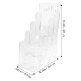 thumbnail image 2 of Soporte de pared para archivos, portafolletos, soporte para panfletos, soporte de mesa para documentos, 2 of 7
