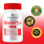 (3 Pack) Gluco Plus Max Blood Optimizer Supplement, GlucoPlus Max (180 Capsules)