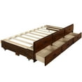 Merax Solid Wood Captain Bed with Trundle and Drawers, Twin, Multiple
