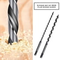 thumbnail image 2 of Juego de brocas para madera de 7 piezas 230 mm Sds Plus 6 8 10 12 14 18 mm Brocas para madera, 2 of 3
