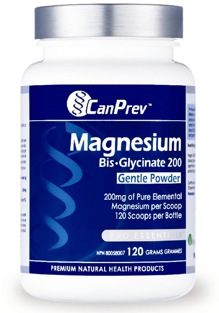 CANPREV Magnesium BisGlycinate 200 Gentle (120 Gr) Walmart Canada