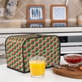 thumbnail image 6 of Sikiie Geometric Watermelon Toaster Covers 2 Slice Dustproof Toaster Cover Bread Machine Cover, Dustproof Cover - 11.4" x 7.5" x 7.9", 6 of 7