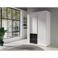 thumbnail image 2 of Monaco 2 Door Modern 55" Wardrobe, 2 of 5