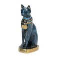 thumbnail image 4 of Estatua de la gata egipcia Bastet, antiguo Egipto, figura de Bastet, adorno para decoración del hogar. Azul 132 cm de alto, 4 of 9