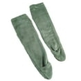 thumbnail image 4 of Segolike Plush Leg Warmer Slipper Stockings, Long Tube Knee Socks, Warm Thick Thigh High Socks, Womens Knee High Socks for Living Room Green, 4 of 8