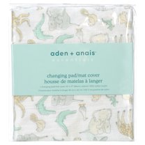 aden   anais essentials, changing pad cover, natural history-species