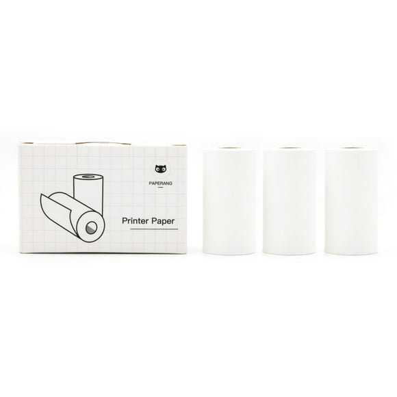 Paperang Thermal Printing Paper Compatible with Paperang Mini Pocket Printer P1 P2 P2S Paper 57 x 30 mm 3 Rolls