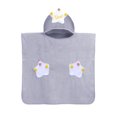 thumbnail image 1 of Soft cotton loop Hooded bath towel with hat bath/pool/beach, 1 of 5