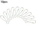 thumbnail image 1 of 10 Pcs Clip de Mât de Drapeau en Acier Inoxydable Attache de Mât de Drapeau, 1 of 8