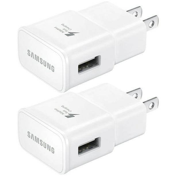 klei Panter verschil 2-Pack New OEM Samsung fast Adaptive Wall Charger for Galaxy S7 S6 Note 5 4