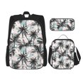 thumbnail image 1 of Fotbe Hawaii Palms Set Escolar 3 en 1 para Niños - Mochila Duradera con Lonchera Aislante y Estuche para Lápices - Mochila Escolar para Niños y Niñas, 1 of 7