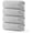 Gray, variant on REDKISS 4-Pack Microfiber Bath Towels, 27x54 Quick Dry Waffle Towels Set, Pink Cloud Texture Super Absorbent Bath Towel for Bathroom.