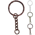 thumbnail image 2 of 50PCS Split Ring Metal DIY Multi-purpose Jump Ring Loop Ring with Link Chain, 2 of 5