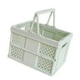 thumbnail image 1 of koolsoo Storage Crate Foldable Basket Storage Utility Crate for Home Kitchen Outdoor Green, 1 of 8