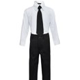 thumbnail image 4 of Kids Slenderman Agent Black Suit Outfit Costume Only. Mask not included., 4 of 5