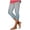 Yoga 8#Light Blue, variant on WAYUTE Leggings for Women Tummy Control Gradient Color Cropped Trousers Casual Summer Beach Stretchy Fit for Gym Fitness M
