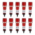 thumbnail image 1 of Unique Bargains Signal Indicator Dash Light DC 24V LED Bulbs XD10-3 Red 10mm Panel Mount 10Pcs, 1 of 5