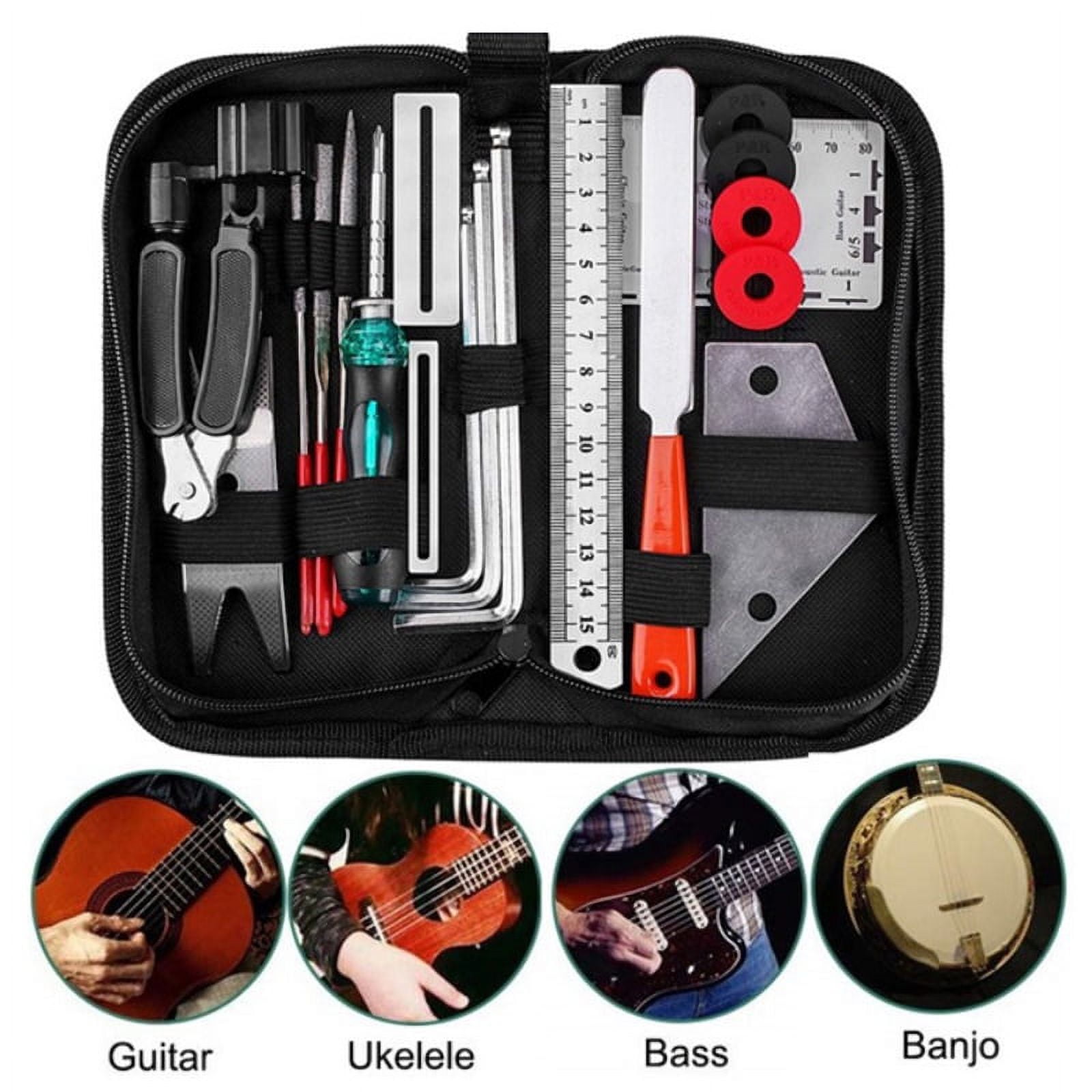 Luthier Guitar Care Kit Repair Maintenance Tools Full Set Guitar Tool Pliers