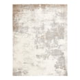 thumbnail image 6 of Unique Loom Soft Touch Shag Collection Area Rug - Kofi (9' 10" x 13' Rectangle Khaki/Ivory), 6 of 7