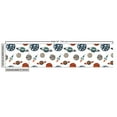 thumbnail image 3 of Ambesonne Space Fabric by the Yard Upholstery, Planets Rocket Cartoon Art, 1 Yard, Dark Night Blue and White, 3 of 5