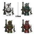 thumbnail image 3 of 14 Pcs Collectible Space Wars Mandalorian Action Figures Assembled Building Blocks Toys Set Birthday Gift for Kids Boys Fans, 3 of 6