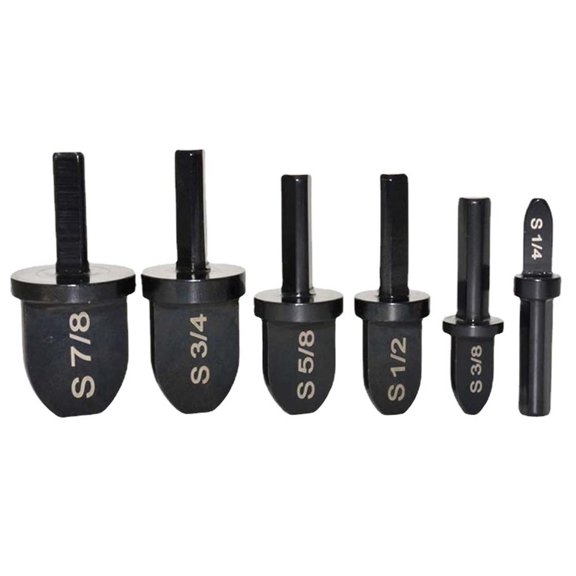 Bdday 6PC Hexagonal/triangular Handle Expander A/C Copper Pipe Expander Bracket Tube Mouth Expanding Tool