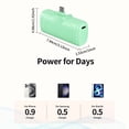 thumbnail image 5 of (2piece set)22.5W Fast Charging, Mini Portable Power Bank, USB-C Mobile Power Bank, Universal Compatibility, USB Type-C Dual Power Mode, Rechargeable Lithium Polymer Battery, 5 of 5