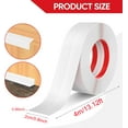 thumbnail image 2 of Flexible Wall Corner Protector Moulding Trim, Dingrich Self-Adhesive Wall Corner Protector for Wall Edge Corner, Floor Window Door Ceiling, Countertop (White, 0.8in x 13.12ft), 2 of 8