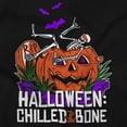 thumbnail image 2 of Funny Halloween Chilled to the Bone Toddler Boy Girl T Shirt Infant Toddler Brisco Brands 6M, 2 of 5
