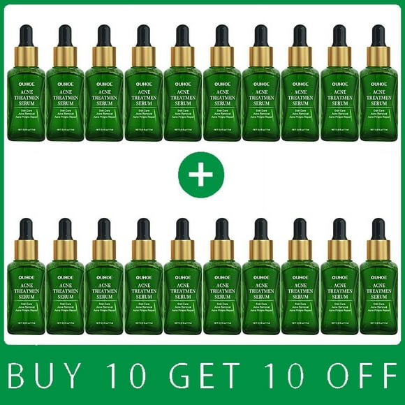 Acne Treatment Facial Serum Pore Shrinking Skin Care Against Face Acne Pimple Spots Remover Cleaning Shrink pores Tea Tree Serum
