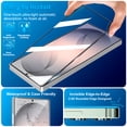 thumbnail image 3 of Ouxumoll 2-Pack Samsung Galaxy S26 Ultra Screen Protector, Tempered Glass for S26 Ultra, Sensitive Touch & Fingerprint Unlock, Anti-Scratch Case Friendly Bubble Free Easy Install, 3 of 6
