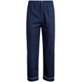 thumbnail image 5 of Ten West Apparel Men’s Pajamas Set - Long Sleeve Button Down Sleep Shirt and Pajama Bottoms Sleepwear Set, Size 2X-Large, Navy, 5 of 6