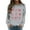 Grey, variant on IWRICH Valentine's Day Sweatshirts for Women Cute Love Heart Graphic Pullover Long Sleeve Casual Crewneck Romantic Tops for Her White XL